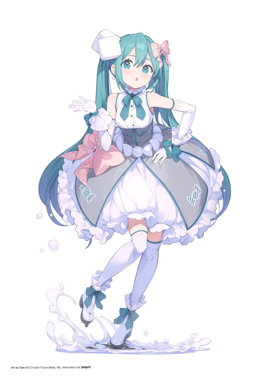 「39(ミク)の日 記念くじ2nd season」 B賞のフィギュア(キャラクターデザイン)