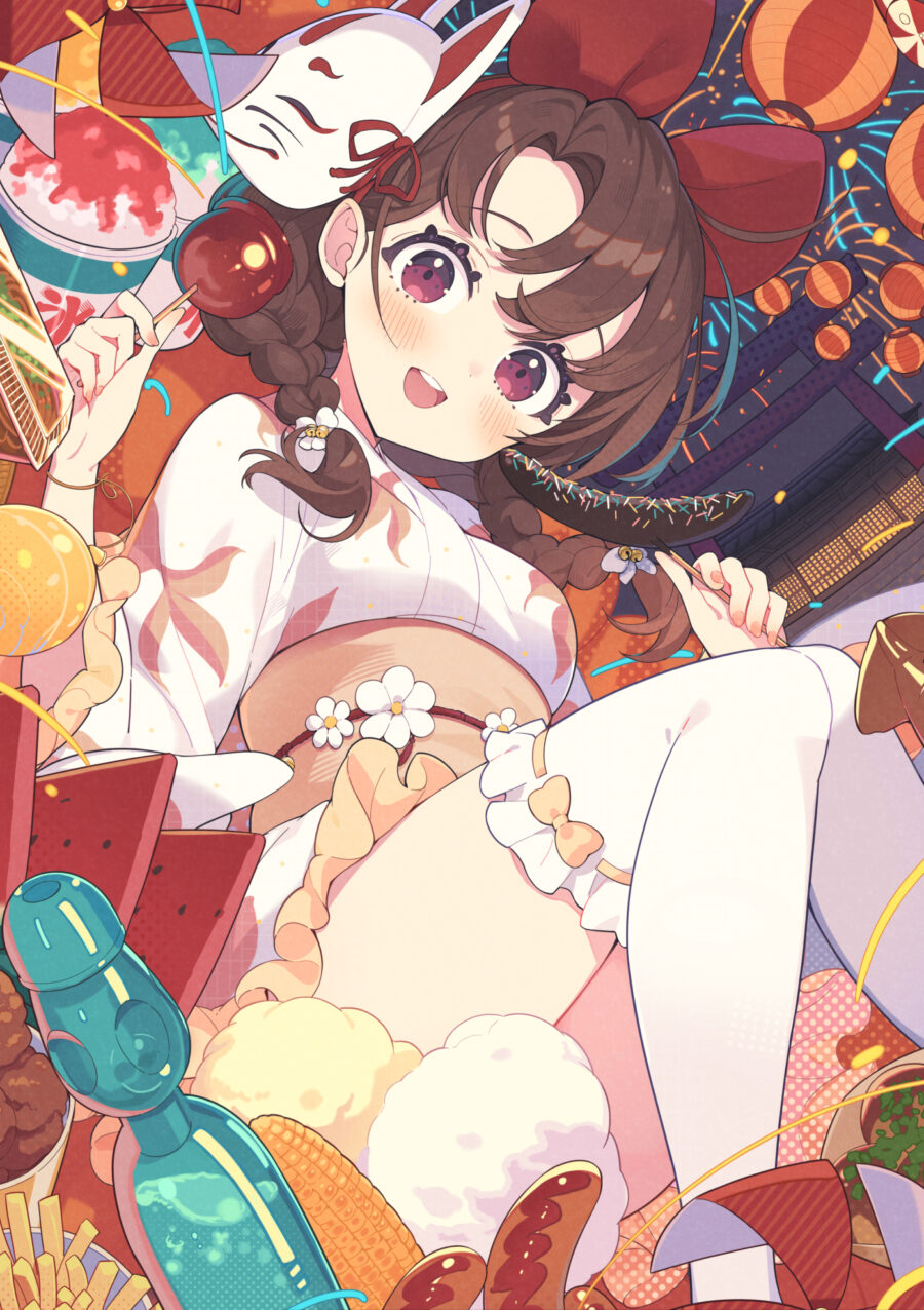 メロンブックスC106特典冊子用描き下ろしイラスト